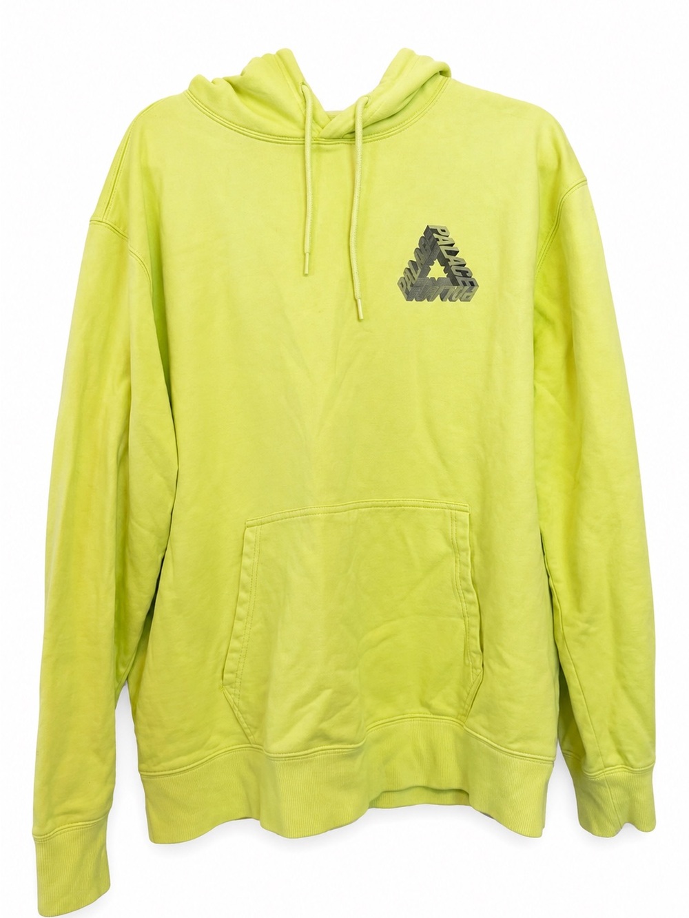Palace Tri-Ferg Lime Green Logo Pullover Hoodie XL